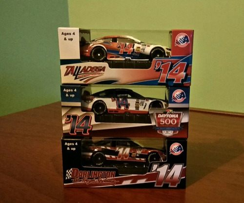 Colección 3 En 1 De Carritos Nascar (pack 3 Unid)