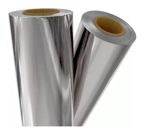 Bobina Com 10 Metros Foil Prata/ouro 30cm Largura