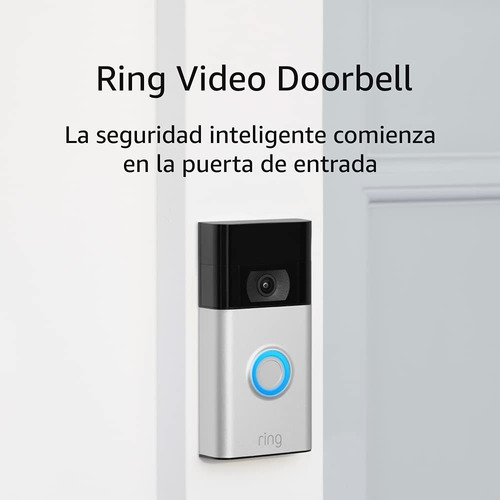 Ring Video Doorbell  Video Hd 1080p Detección De Movimiento