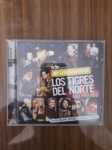 Los Tigres Del Norte Mtv Unplugged Cd Dvd La Plata 