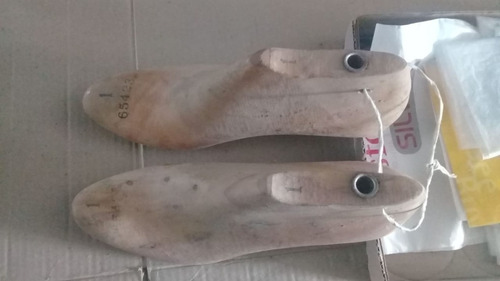 2 Hormas De Zapato Para Calzado Par Talle 41 Con Taco