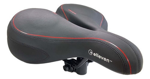 Selim Bicicleta Elleven Cruiser 2 Molas Gigante Vazado Gel