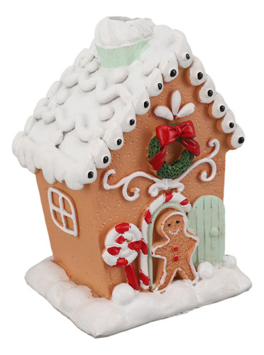 Mesa Clássica De Resina Requintada Christmas Gingerbread Hou