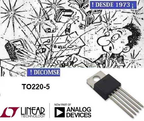 Lt1074hvct Lt1074 Swtchng Reg Stp-dwn 5a To-220-5