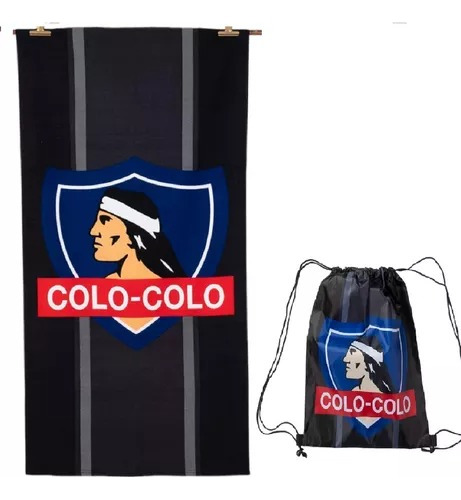 Toalla De Baño Equipos Futbol Colo-colo/ U Chile Mf Bolsa