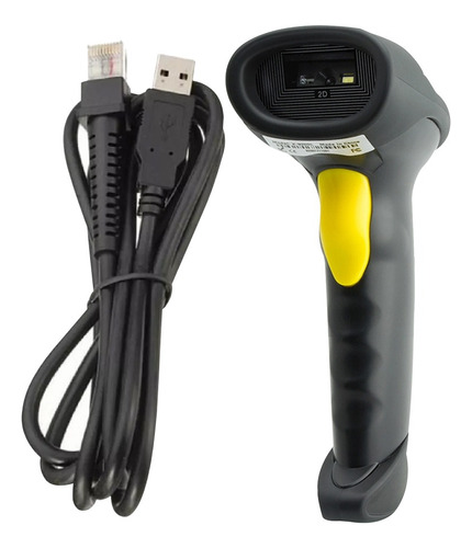 Lector De Codigo De Barras Mse760 2d Usb Laser Scanner Color Negro