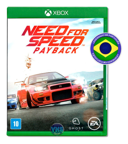 Need For Speed Payback - Xbox One - Mídia Física - Lacrado