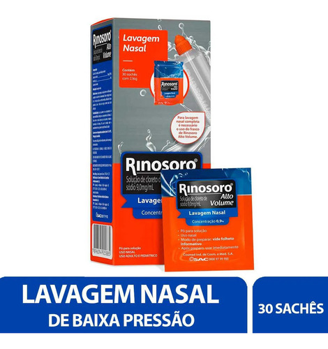 Rinosoro Alto Volume 30 Sachês