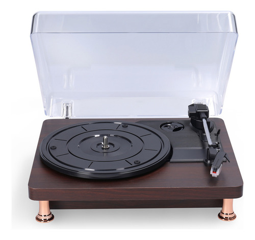 Funda Clásica De Vinilo Retro For Reproductor De Discos Con
