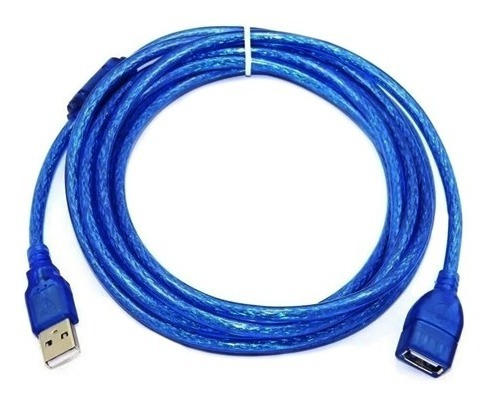 Cable Extensor Alargue Usb 2.0 3 Metros Mallado Filtro