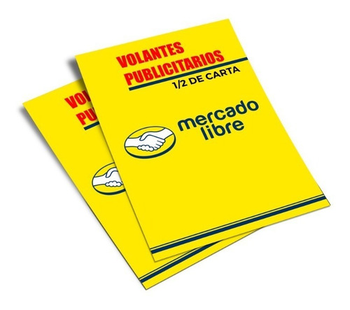 Imagen 1 de 1 de Volantes Publicitarios 1/2 Carta 4x1