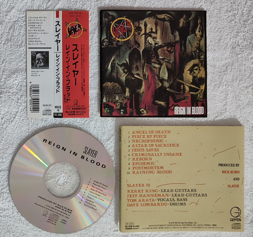 Slayer Reign In Blood Japan Edition (Usado)