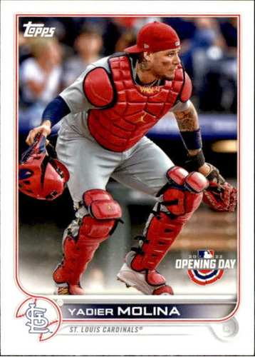 2022 Topps Día Inaugural 152 Yadier Molina St. Louis Cardina