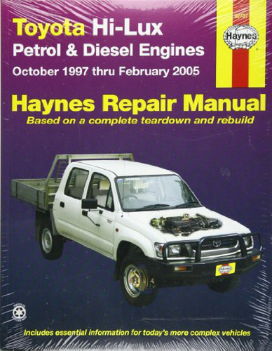 Manual De Reparación Automotriz Toyota Hi-lux P&d: 97-05 (ma