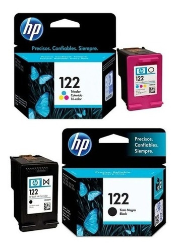 Imagen 4 de 4 de Cartucho De Tinta Hp 122 Tri Color Original Imp 1000 2050
