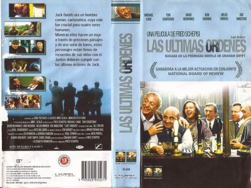 Las Ultimas Ordenes Vhs Michael Caine Bob Hoskins Last Order