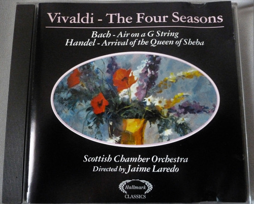 Vivaldi Las 4 Estaciones Bach Handel Jaime Laredo Cd (am)