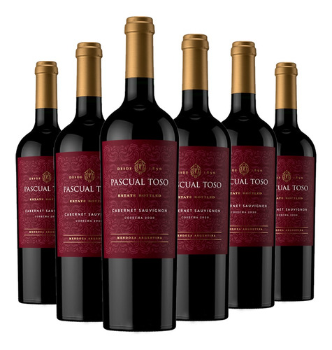 Vino Pascual Toso Estate Cabernet Sauvignon 6x750cc