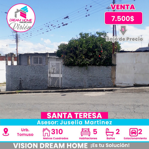 Casa En Venta Con Anexo En Venta Ubicada En Urb. Tomuso Santa Teresa Del Tuy