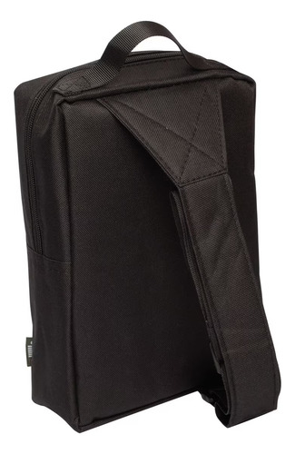 Bolsa Bandolera Jeep Transversal Color Negro