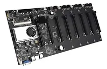Comprar Placa Mãe Mineração Btc-t37 Pu002F 8 Gpus + Processador + Ddr3