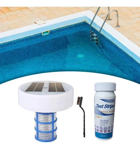 Limpiador De Agua Flotante De Piscina Solar Para Piscinas De