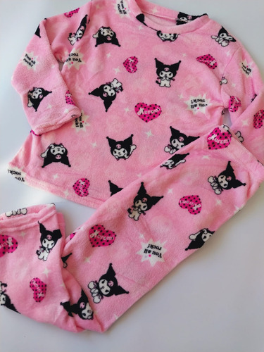 Pijama Invierno Polar Plush Peluche Niño Niña Personajes
