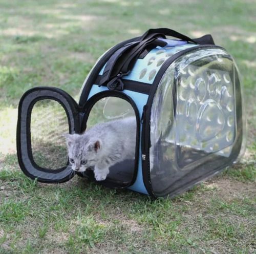 Imagen 3 de 8 de Mochila Bolso Grande Transporte Gatos, Perros, Mascotas