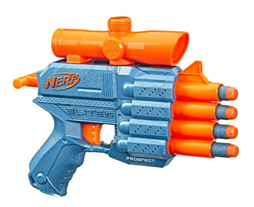 Nerf Lanzador Elite 2.0 Prospect Qs-4-8 Dardos Elite
