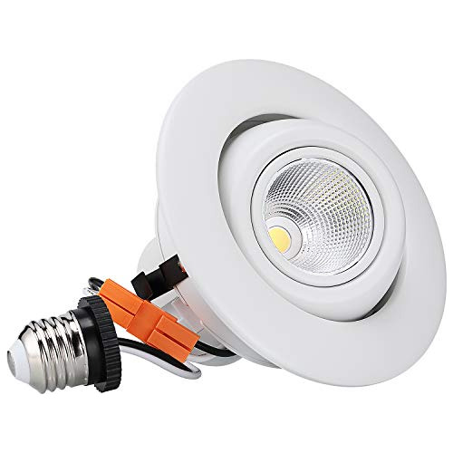 Led Ajustable De 4 Pulgadas 10w Downlight Empotrado Glo...