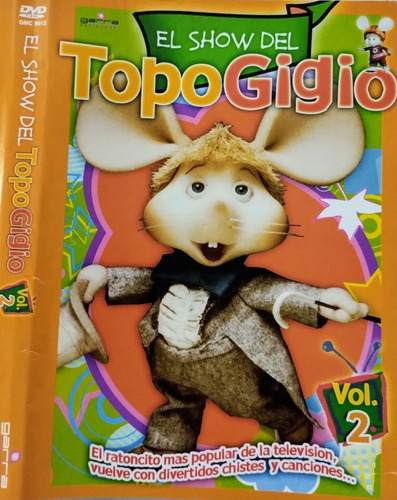Topo Gigio Dvd Nuevo El Show Vol. 2 Con 5 Capítulos 