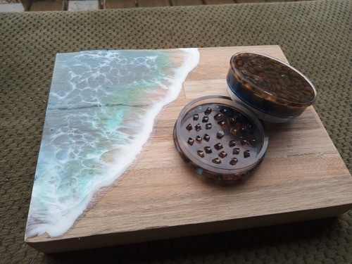 Tablas Para Picada Resina Efecto Maar