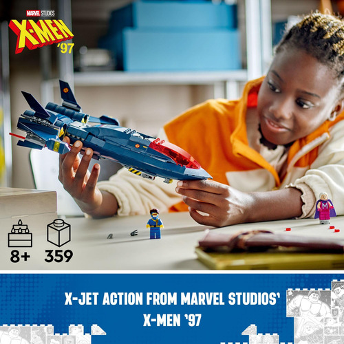 Juguete De Construcción Lego Marvel X-men X-jet 76281 Con 4