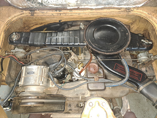 Vw Variant Ii, 1978, Marrom Saveiro, Selada Vidros Originais
