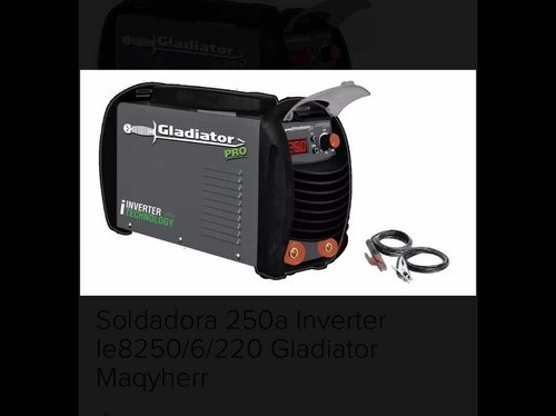 Soldadora inverter Gladiator Pro IE 8250/5/220