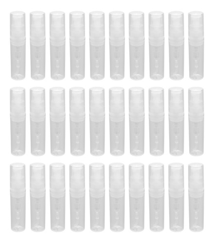 Botellas De Plástico Atomizadoras Transparentes De 2 Ml, Des