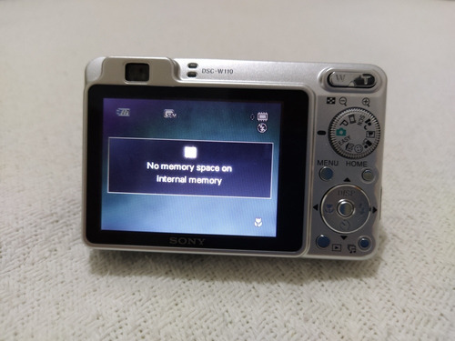Câmera Sony W110 Nova Com Bateria ECarregador.