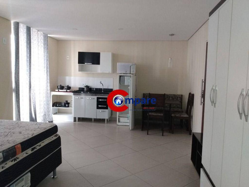 Imagem 1 de 13 de Apartamento Com 1 Dormitório Para Alugar, 38 M² Por R$ 1.800,00/mês - Vila Antonieta - Guarulhos/sp - Ap9908