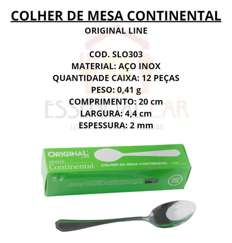 Jogo De Talheres 36 Peças Garfo Faca Colher Inox Com Cabo De