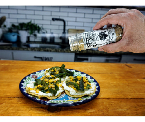 Salsa Chile Chilaca Deshidratada En Polvo De 60g, 100% Nat