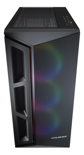 Imagen 3 de 6 de Gabinete Gamer Cougar Darkblader X5 Rgb Cristal Templado