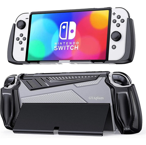 Funda Protectora Para Nintendo Switch Oled Model 2021 Negra