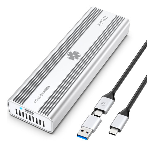 Idiskk Carcasa Profesional Para Ssd M.2 Nvme De 40 Gbps Para