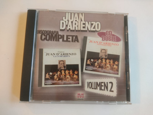 Juan D´arienzo Discografia Completa Cd Doble 