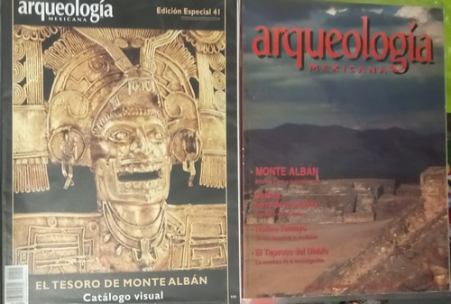 Paquete Arqueología Mexicana Monte Albán 1a Edición