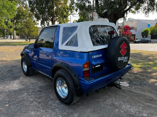 Imagen 3 de 14 de Suzuki Vitara Jlx 4x4 Techo De Lona Sidekick 1993 Azul!!