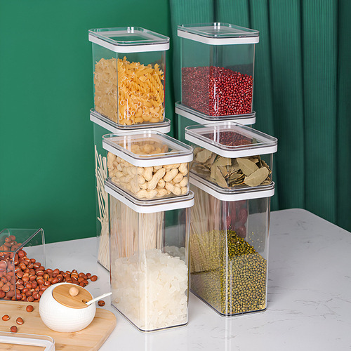 Recipiente Hermetico Con Tapa Para Alimentos Organización Color Transparente MARCA JUST SIMPLE