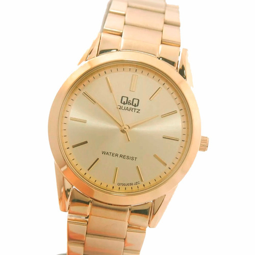 Reloj Q&q Q700j030y Classic 100% Acero Gold