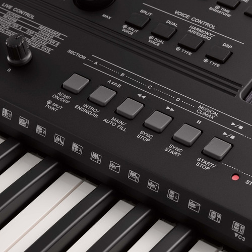 Teclado Yamaha Psrew410 De 76 Teclas Sensitivo + Fuente