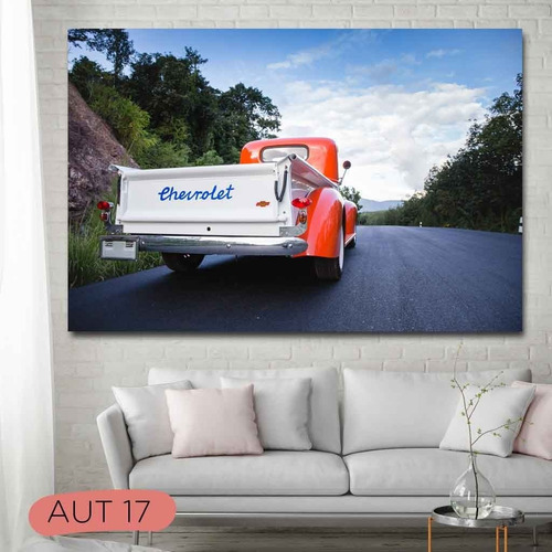 Imagen 2 de 10 de Cuadros Autos 120x70 Ford Chevrolet Y Otros